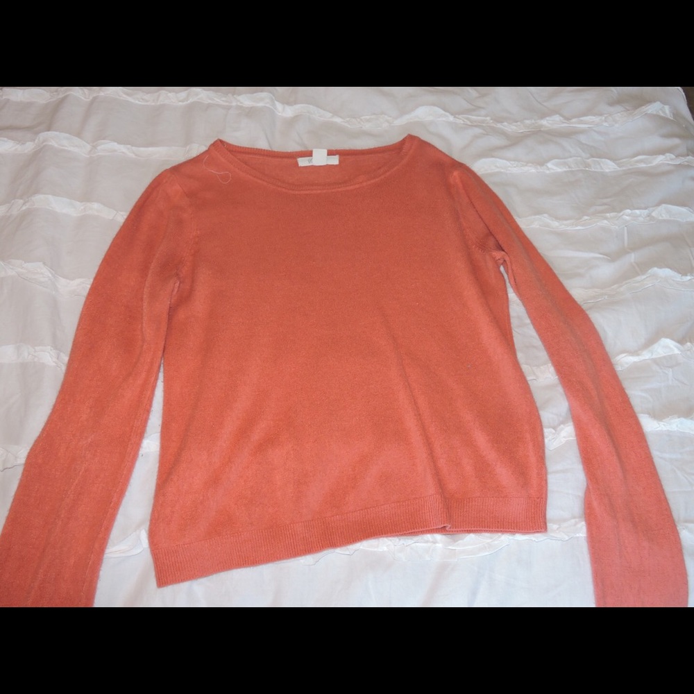 Orange sweater